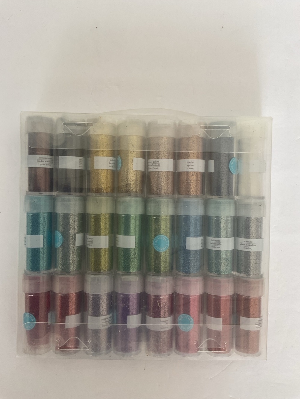 Martha Stewart Loose Craft Glitter Superpack of 24 Tubes